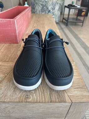 Reef Men's Water Coast Navy Boat Shoes